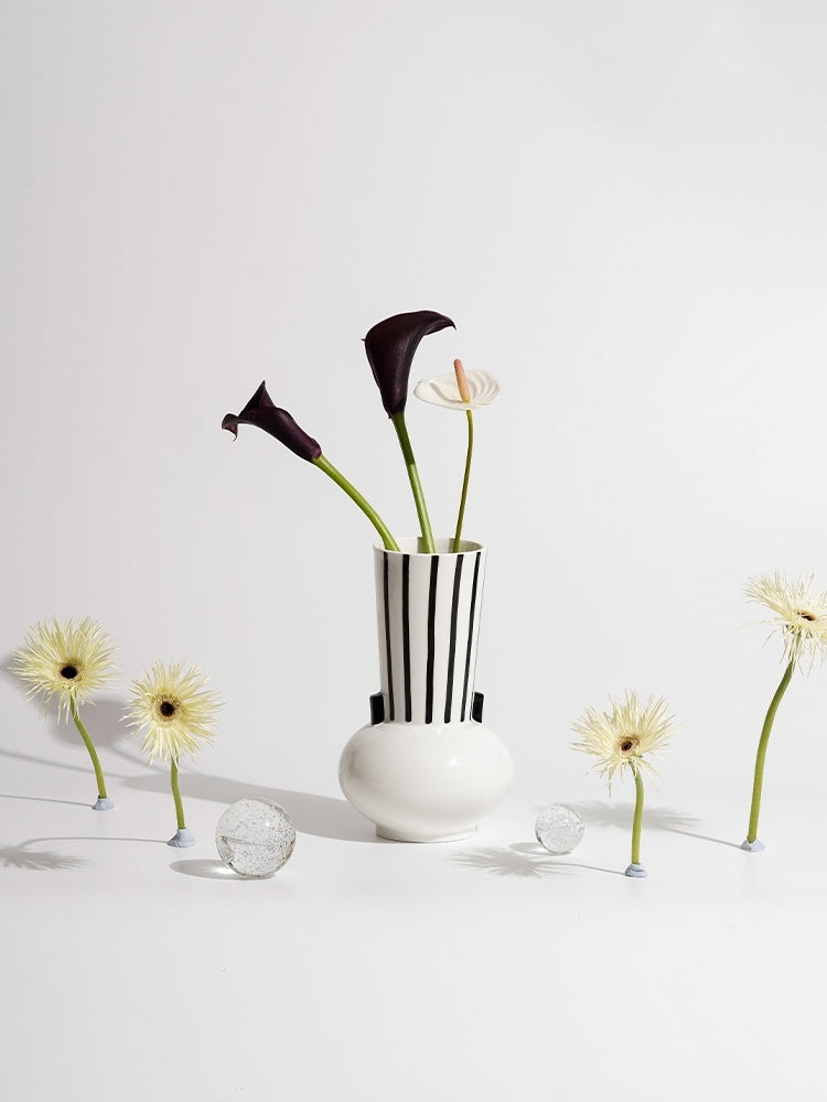 Milo Striped Vase